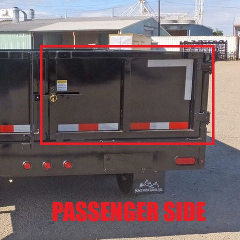 Replacement Dump Trailer Door for 8 Foot Wide Trailer - view 3