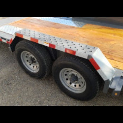 Fender - 9" x 72" Tandem Axle, Steel (Tilt Trailers, Low Deck)