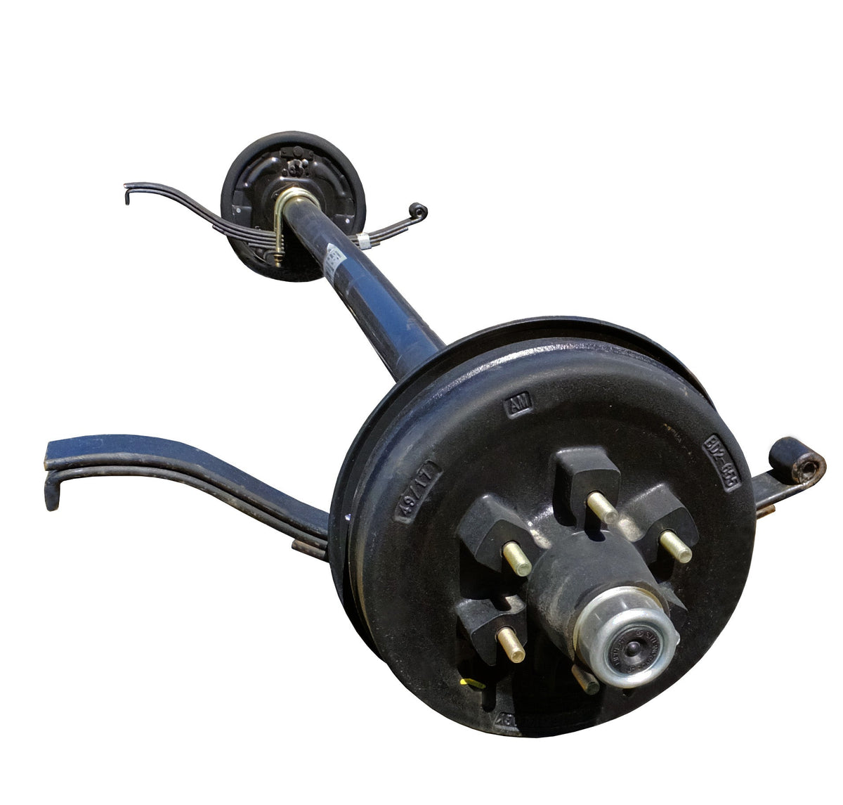 Axle, 6000 lb Straight, With Brakes