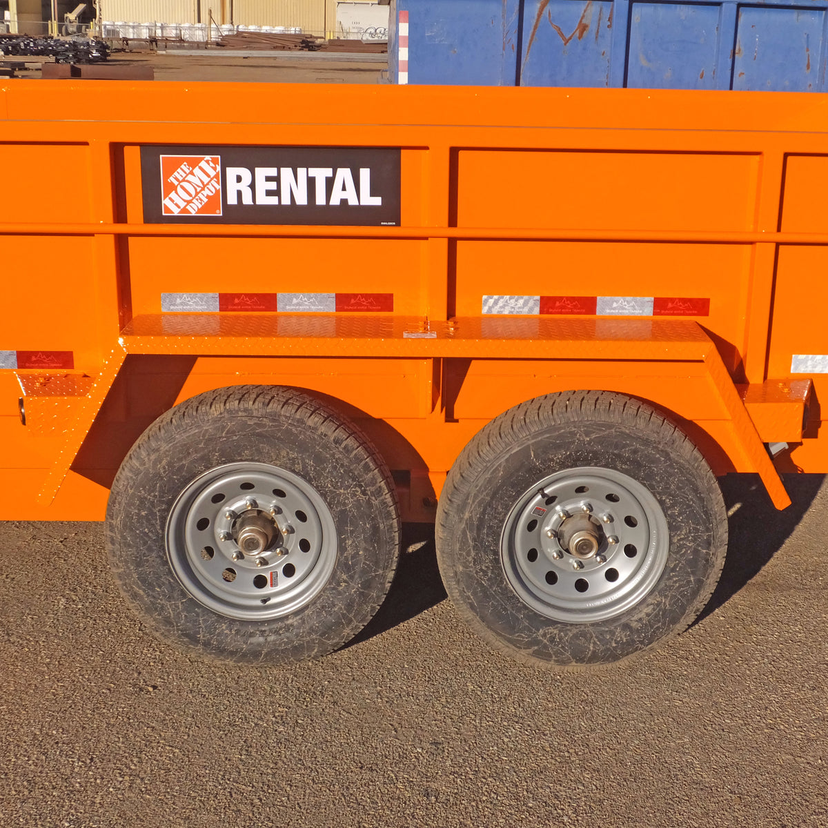 Fender - Tandem Axle, Home Depot 7'x14' Dump, Bolt-on Replacement, DS.