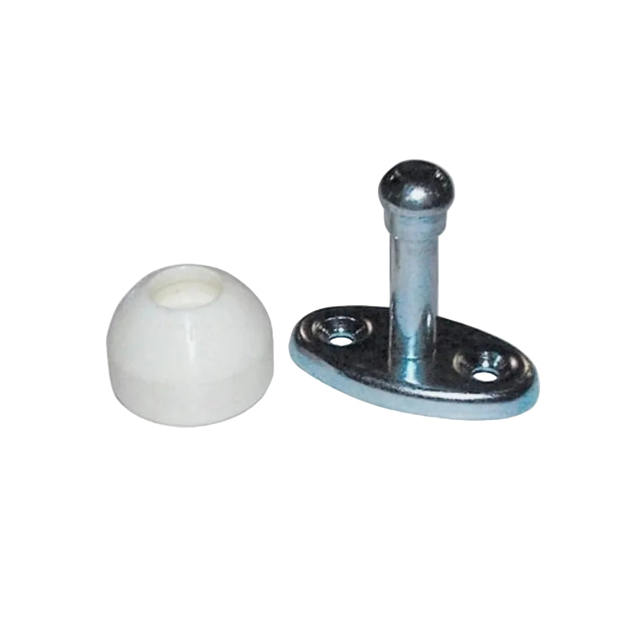Door Holder, 2" Straight Plunger & Nylon Socket (Redneck DH605)