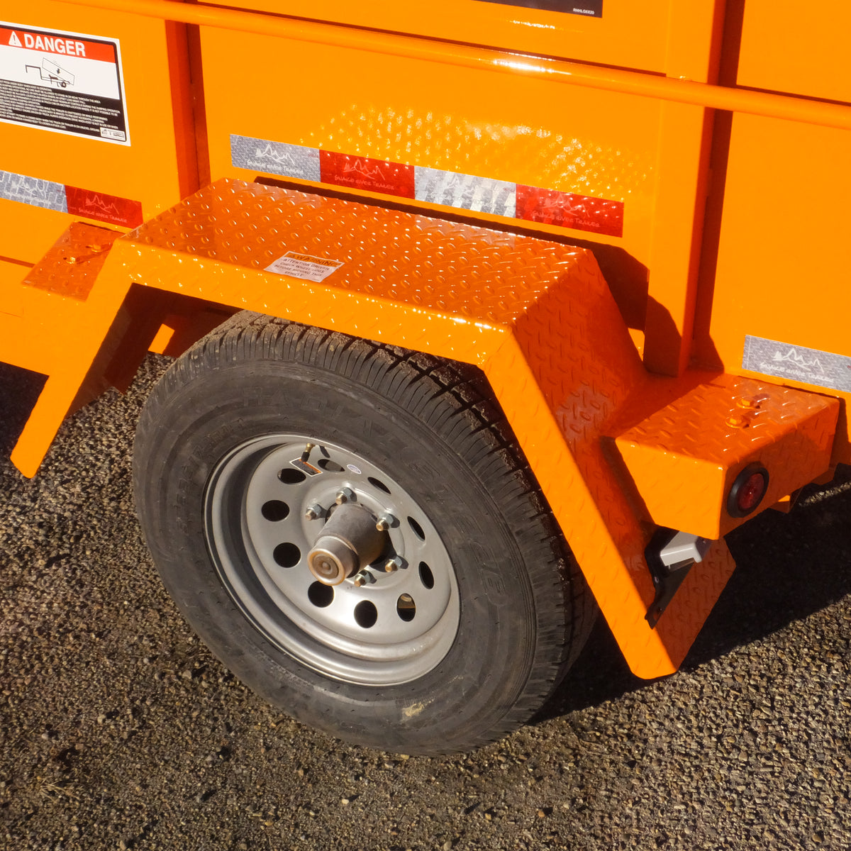 Fender - Single Axle, Home Depot 5'x8' Dump, Bolt-on Replacement, DS and PS - view 2