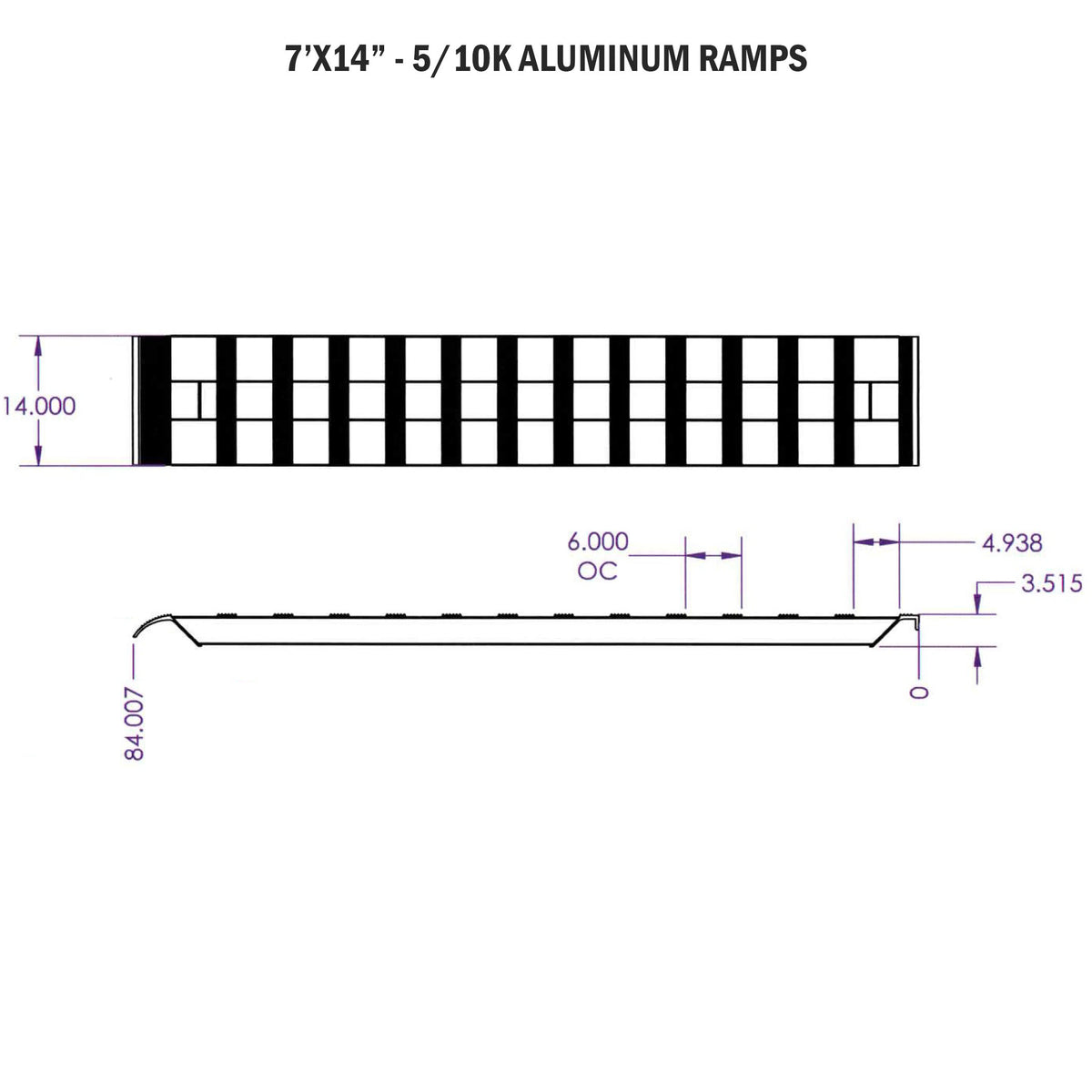 Aluminum Loading Ramps - Gen Y - view 2
