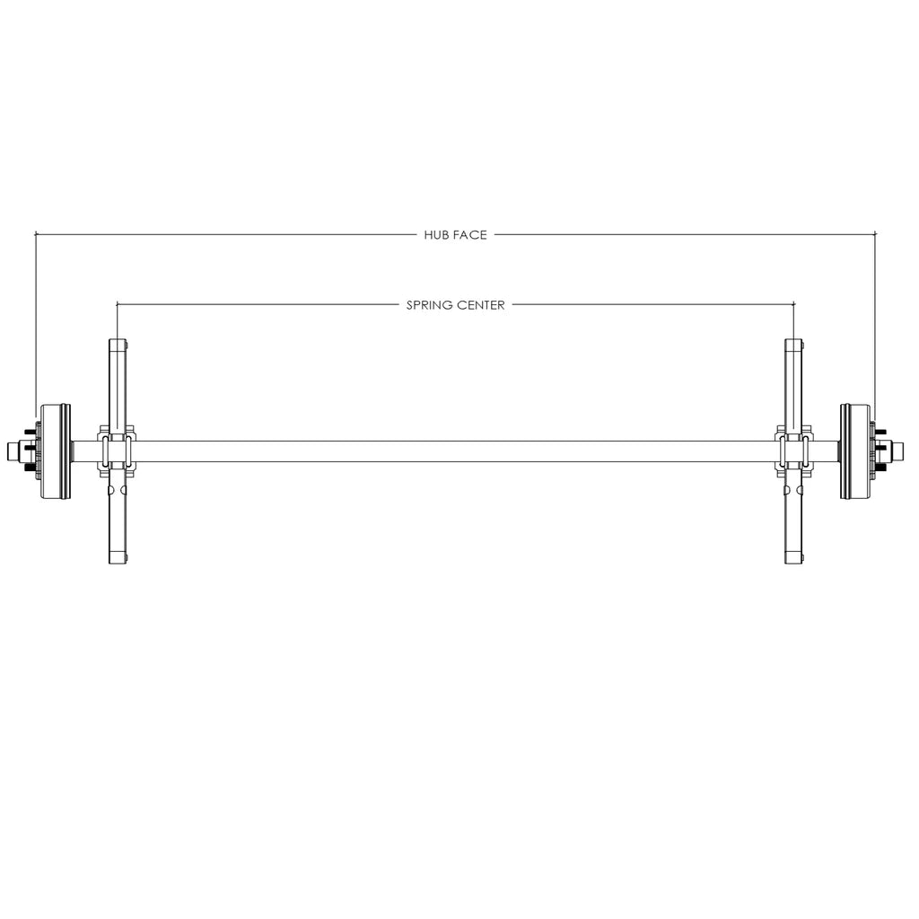 Axle, 12,000 lb. Lippert w/ Slipper Springs - view 3
