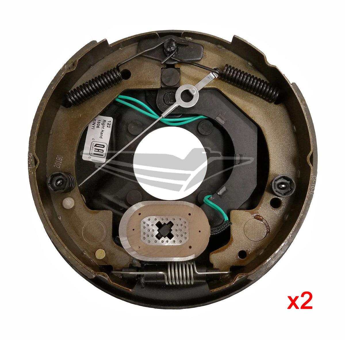 Brake Assembly 10" x 2-1/4" Self Adjusting for 3.5K-4.4K Axles - Right Hand - view 2