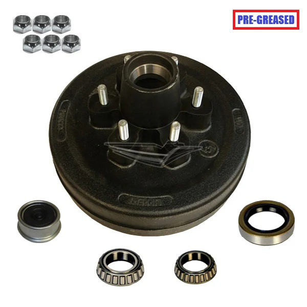Hub/Drum 5,200-6,000 lb., 6 lug on 5.5" Centers - view 3