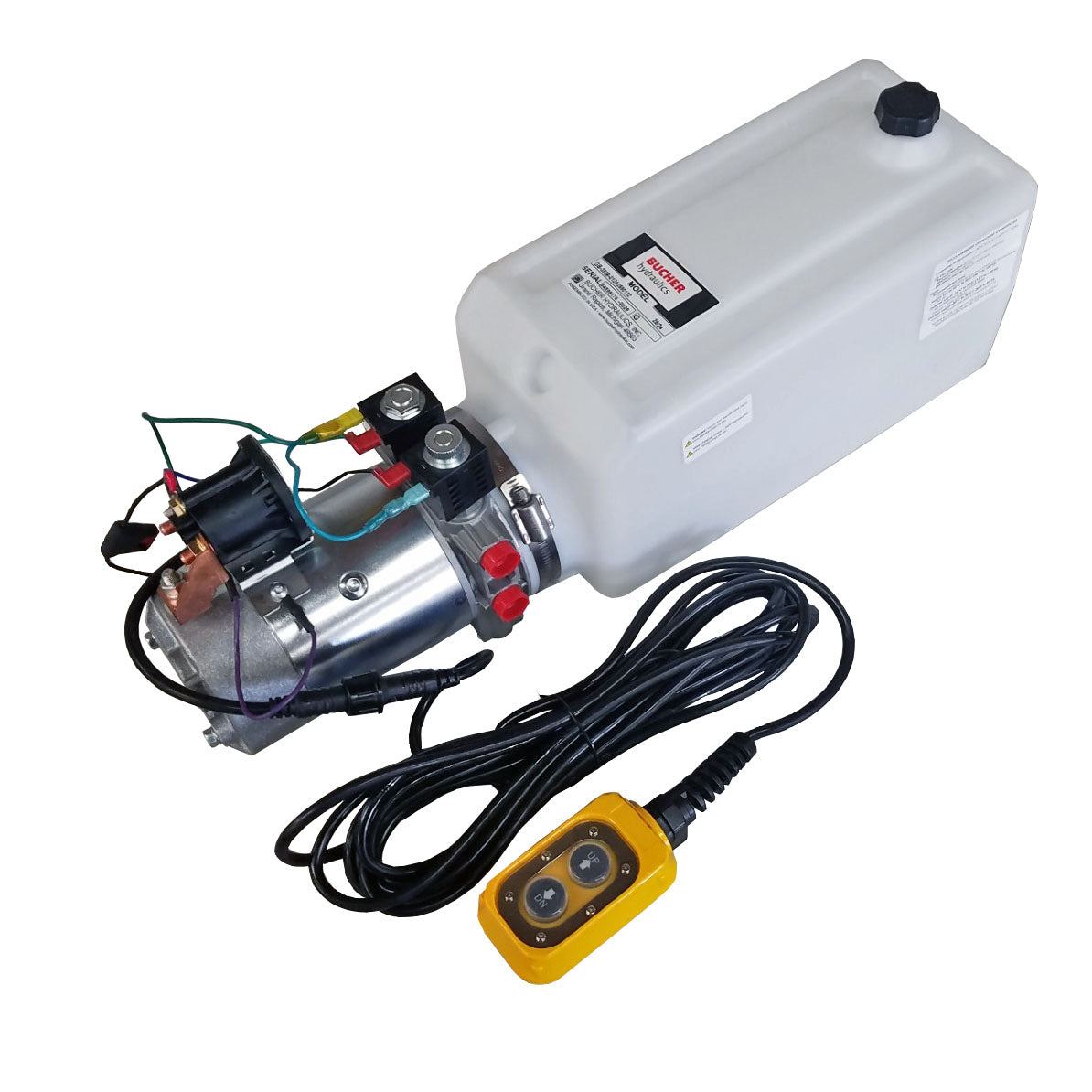 Bucher Hydraulic Hoist Pump - Double Acting (Power Up/Power Down)