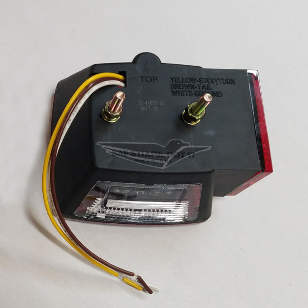 Square Combination LED Tail Light - Left Side - view 2