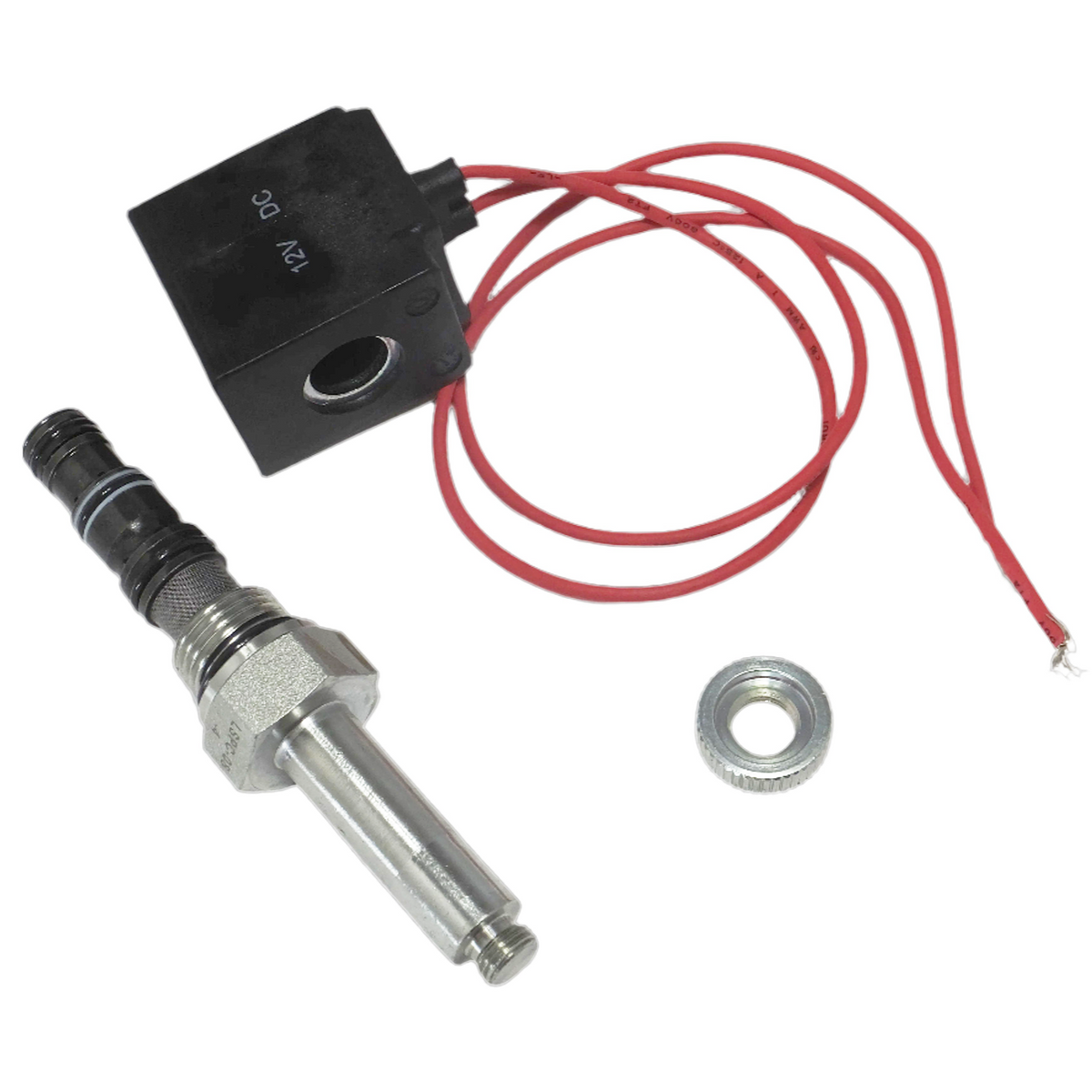 Bucher - Solenoid Cartridge Valve with Coil, 12V 2-Wire Kit