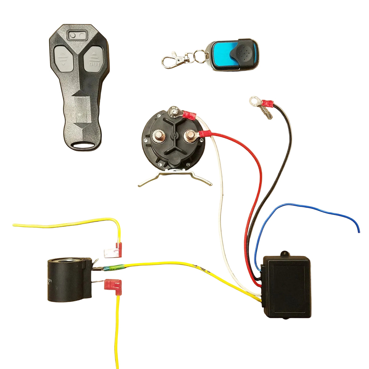Wireless dump trailer remote