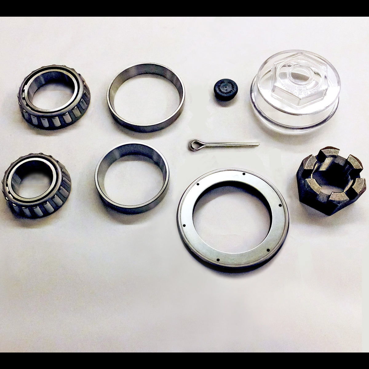 Bearing Kit for 12K lb. Axles with 28682/3984 Bearings, Unitized Oil Seal