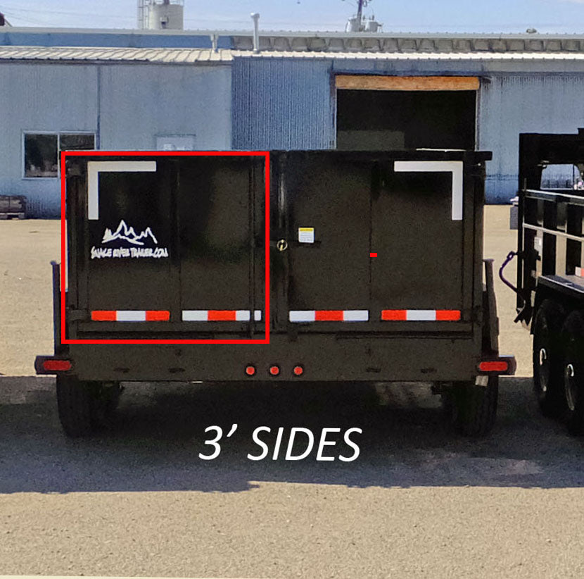 Replacement Dump Trailer Door for 7 Foot Wide Trailer - view 5