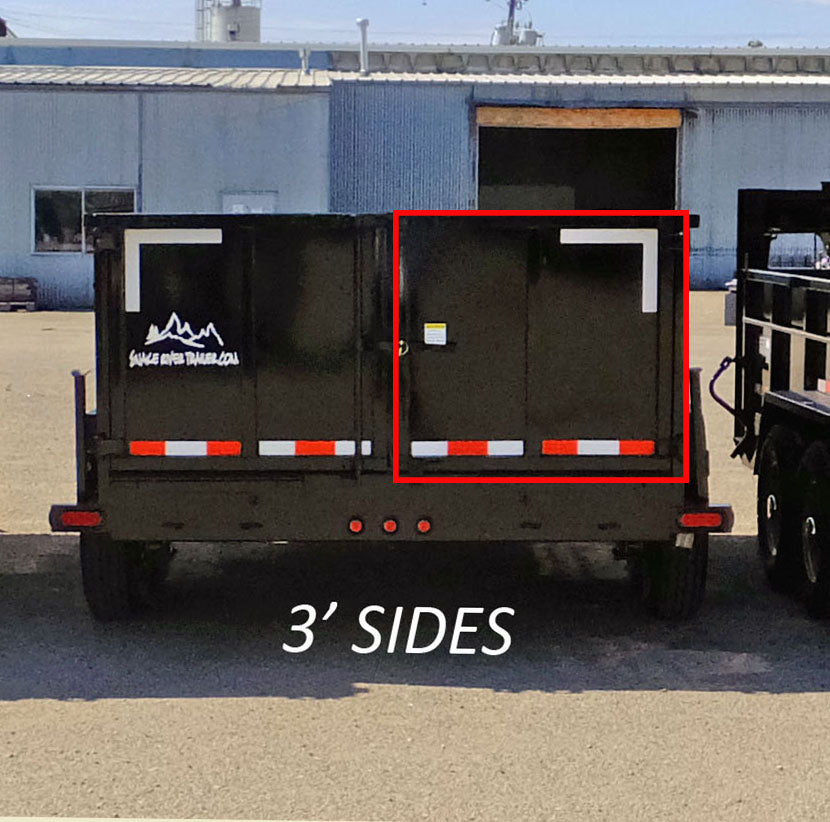 Replacement Dump Trailer Door for 7 Foot Wide Trailer - view 4