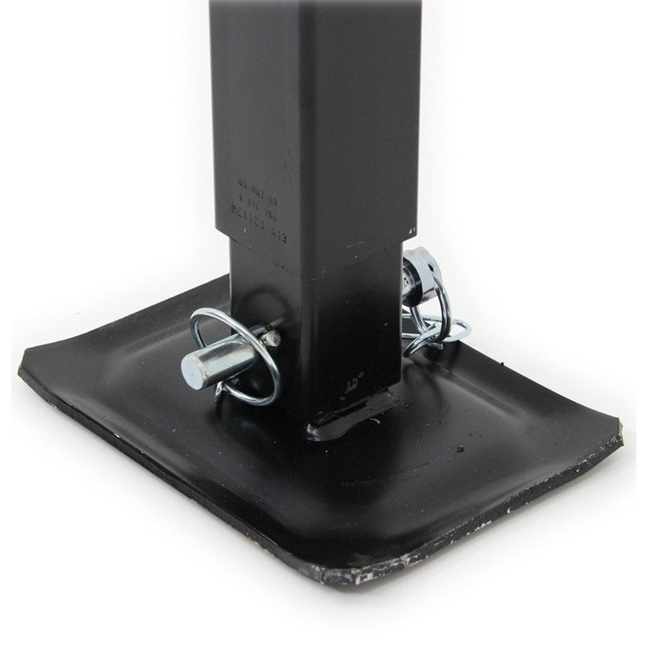 8,000 lb. Square Top Wind Jack with Adjustable Drop Leg - Direct Weld - view 2