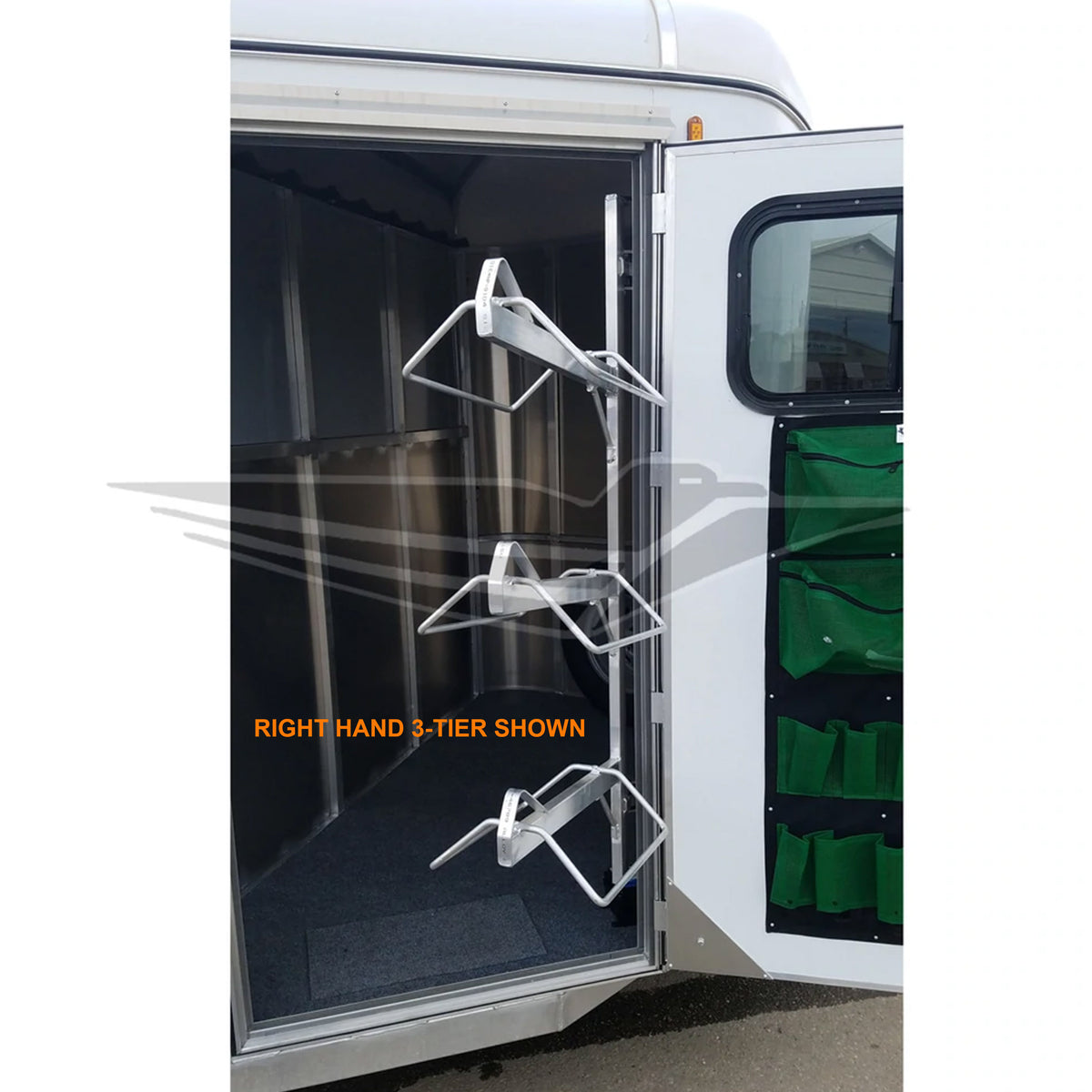 Swing Out Saddle Rack, Aluminum - view 7