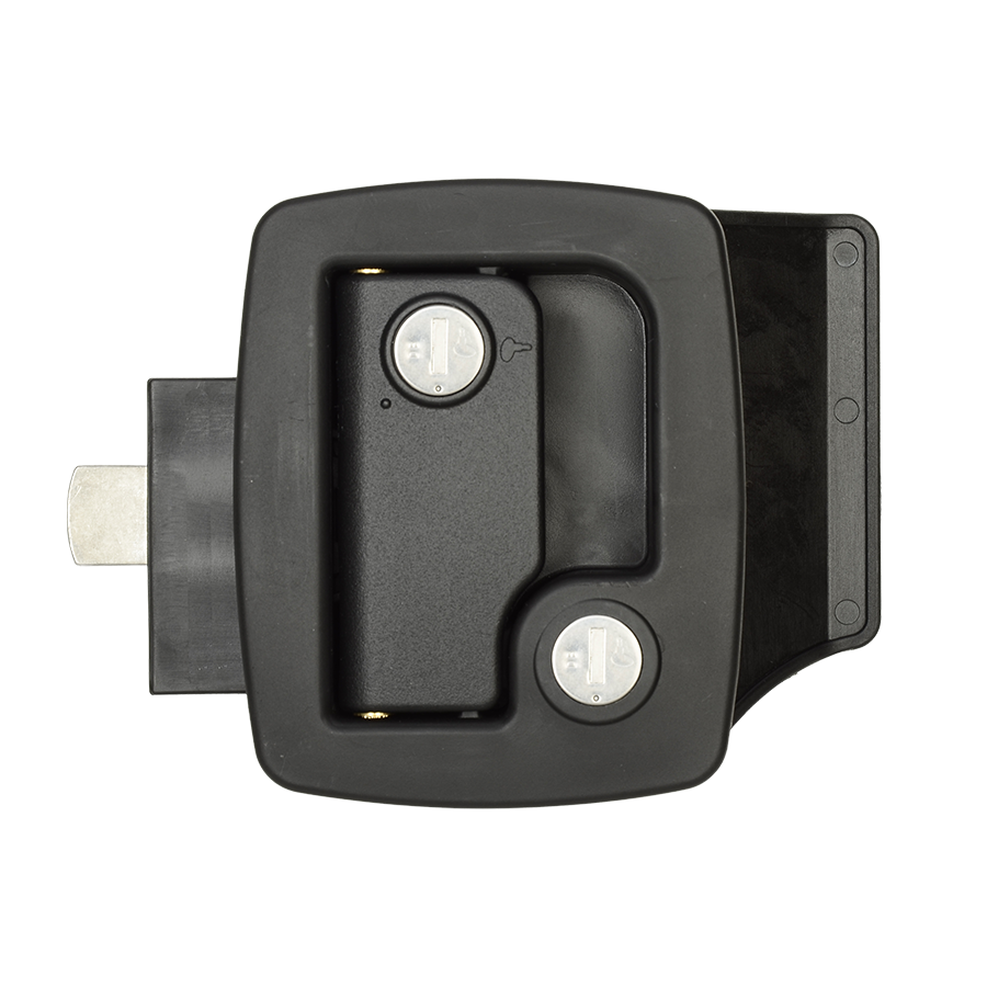 Camper Door Handle, Bauer Premium - Black