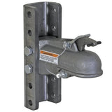 Coupler, Heavy Duty 2 5/16" Cast 15k with 5-Position Mounting Channel and Bolts