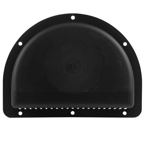 Vent, Exterior Black Half Moon for 3" Diameter Hole - Black - view 4