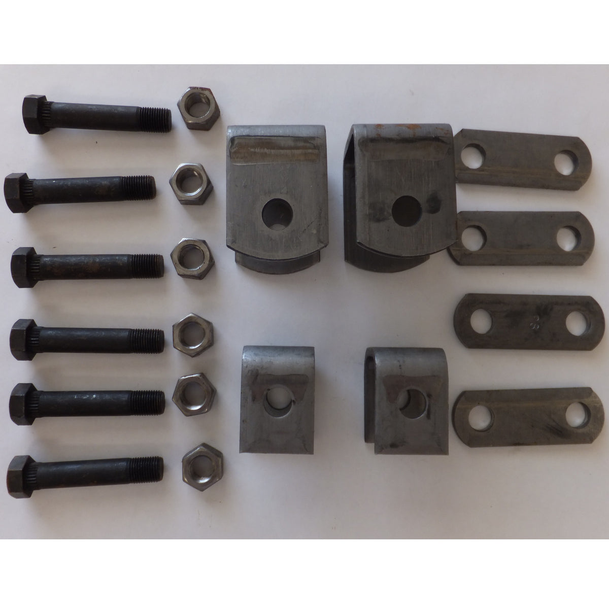 3.5K -5.2K Single Axle Hanger Kit - Double Eye Springs