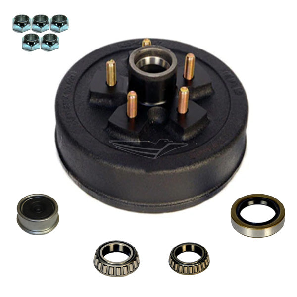Hub/Drum 3,500 lb., 5-Lug on 4.5" Centers - view 2