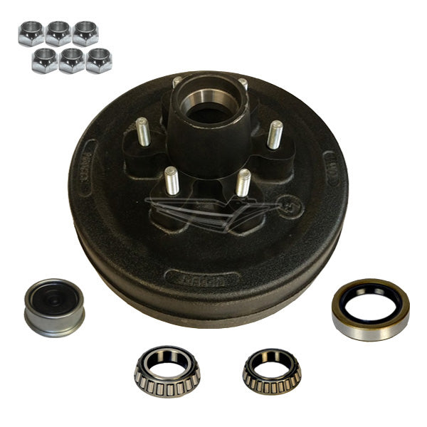 Hub/Drum 5,200-6,000 lb., 6 lug on 5.5" Centers - view 2