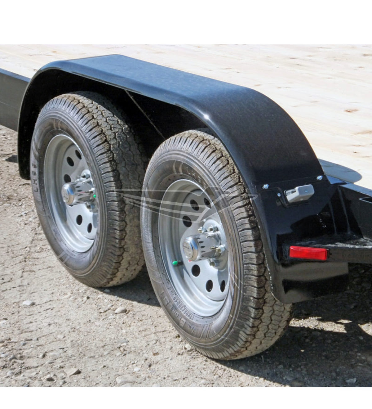 Fender - 9" x 68" Tandem Axle, Steel (Fender and Sidestep Options)