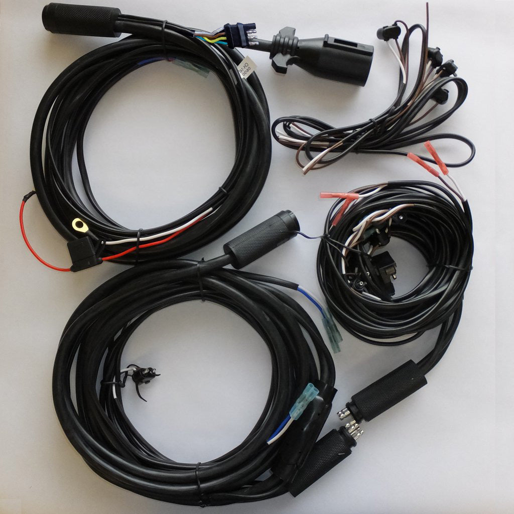 Wire Harness - 6 x 10' & 7 x 14' Dump Trailer, With 7 & 4 Way Vehicle Plug - view 2