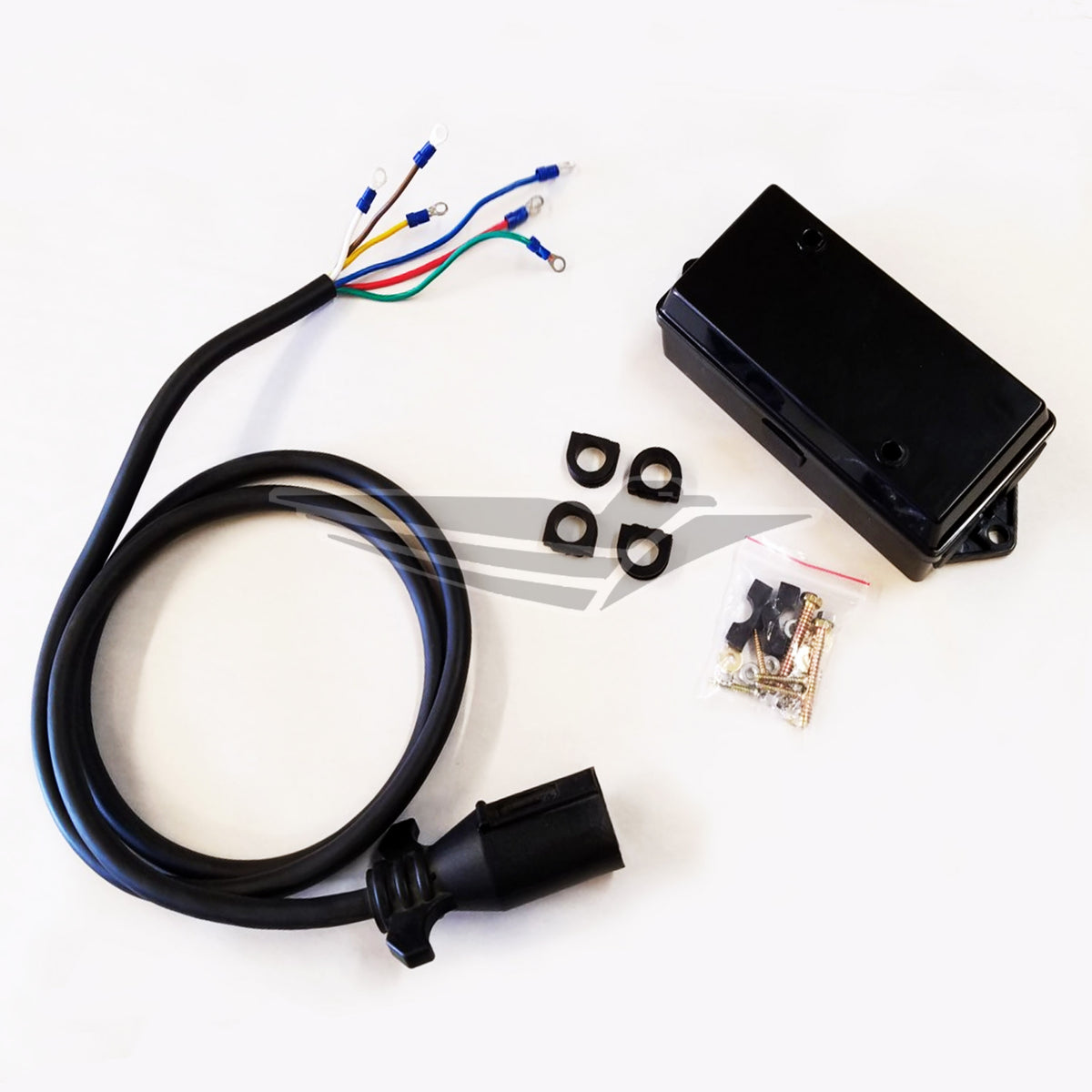 7-Way Trailer Harness & Junction Box Kit