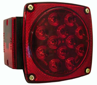 Universal Submersible LED Trailer Light Kit (Under 80" Wide Trailers) - view 2