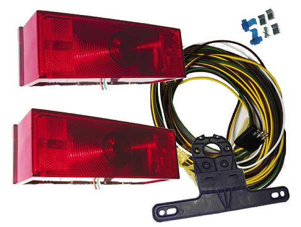 Submersible Rear Trailer Light Kit For Over 80"