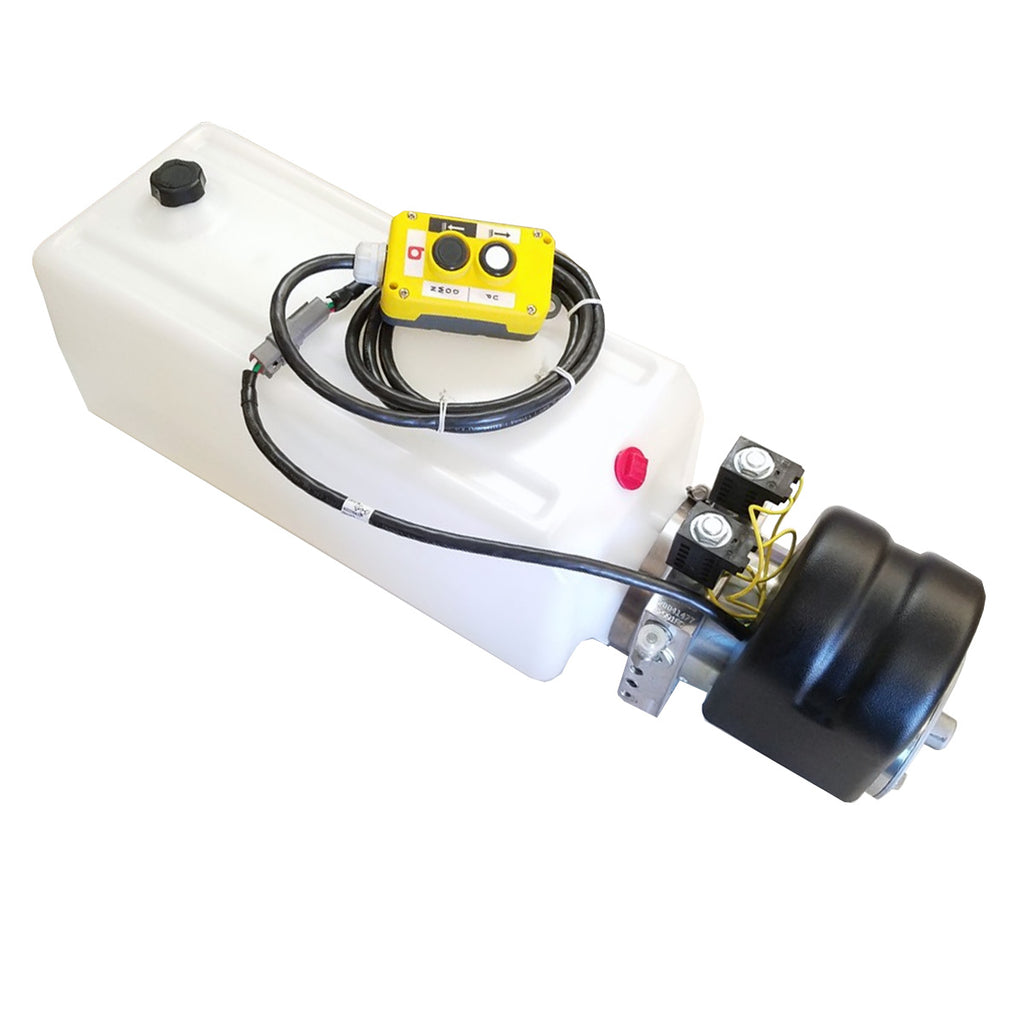 Bucher Hydraulic Hoist Pump Double Acting (Power Up/Power Down) www