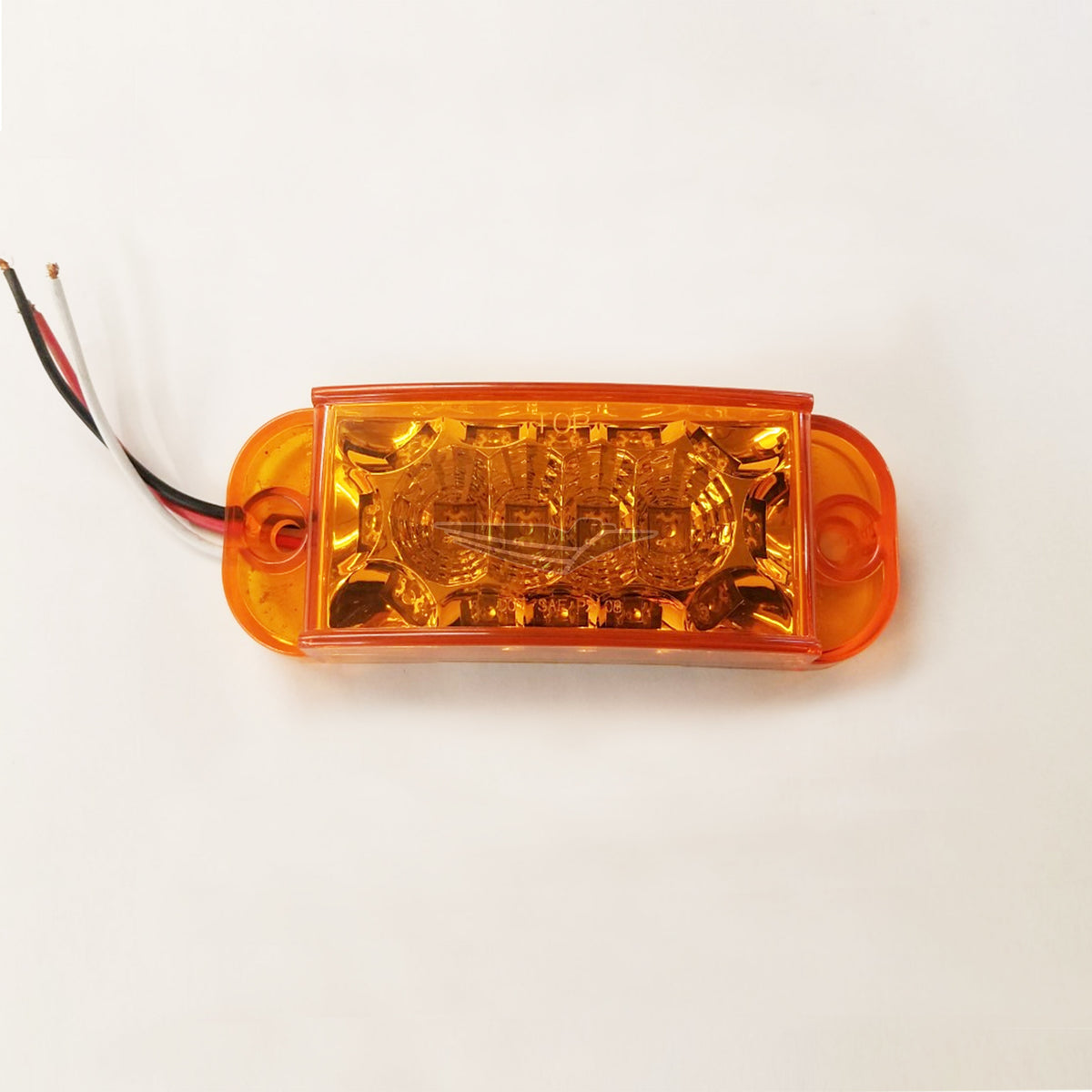 6" LED Micro-Flex Rectangular Marker Light / Mid-Ship Turn Signal - Submersible
