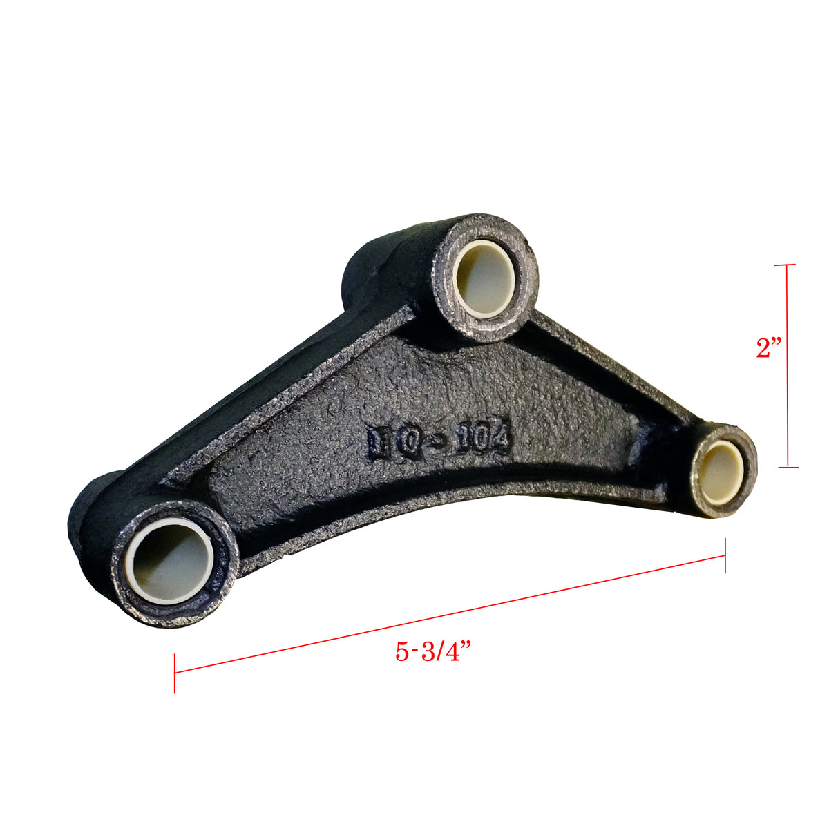 Triangle Equalizer for 1-3/4" Wide Leaf Springs - view 2