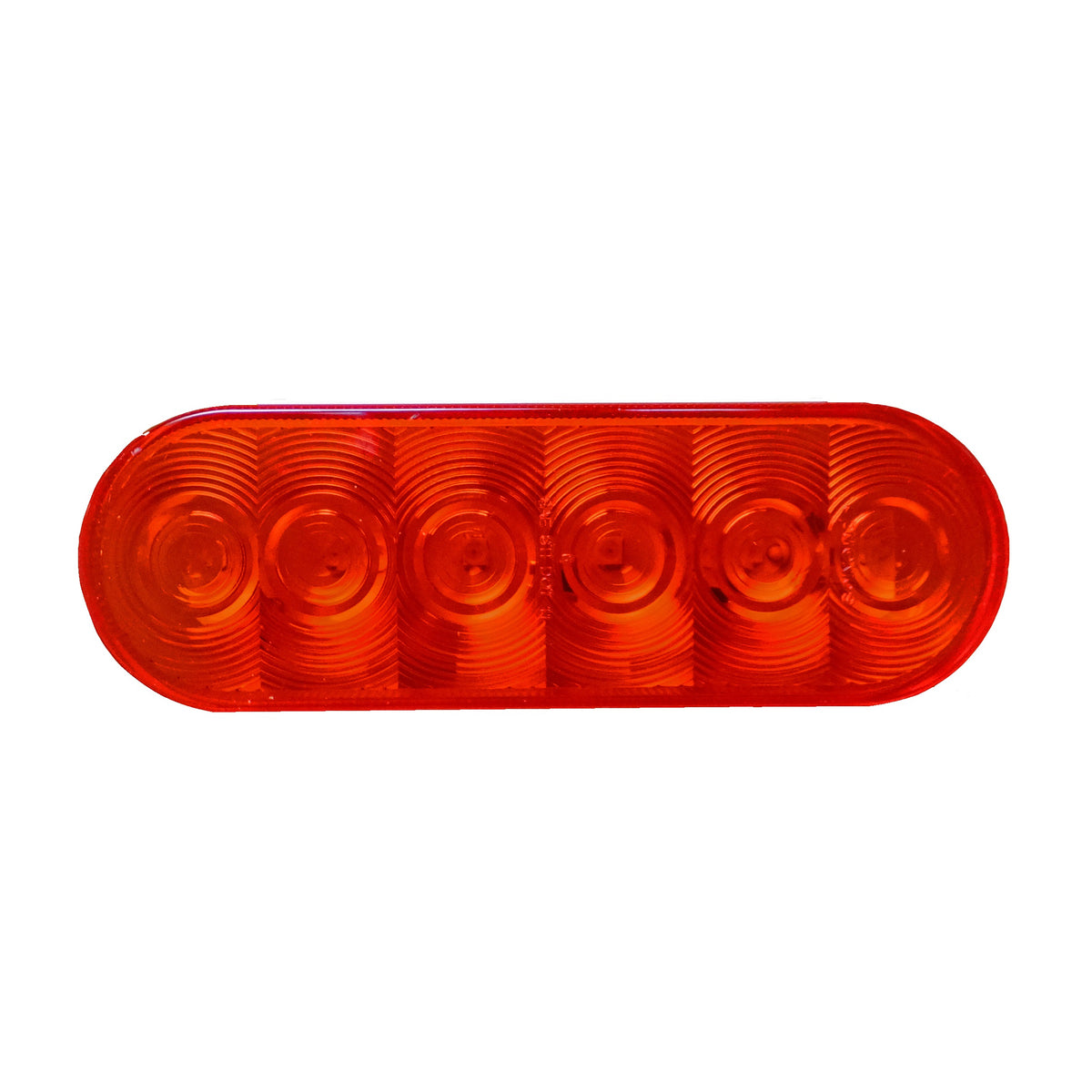 6" Oval LED Trailer Stop/Tail/Turn Light (6 Diodes)