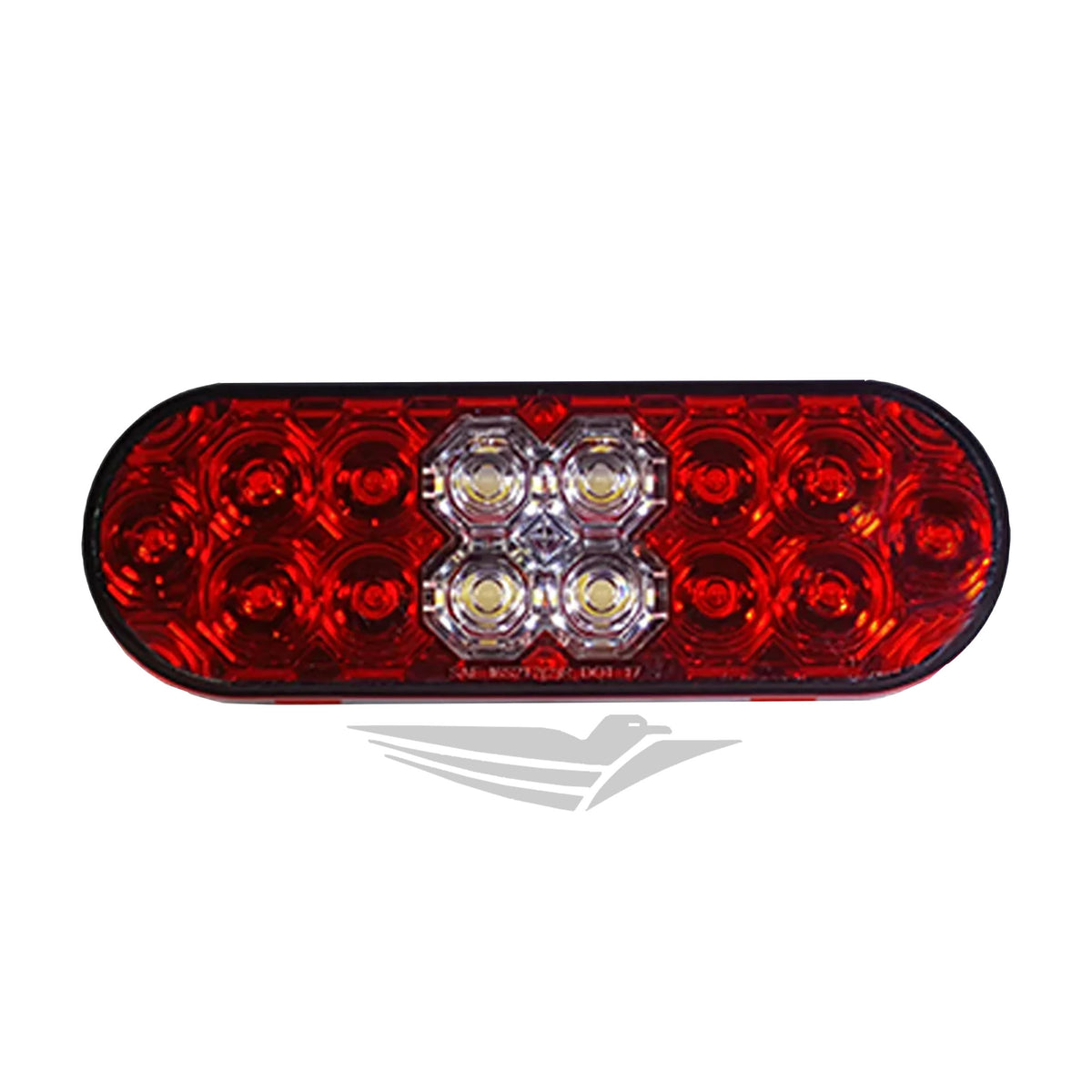 6" Oval LED Stop/Tail/Turn and Backup Light