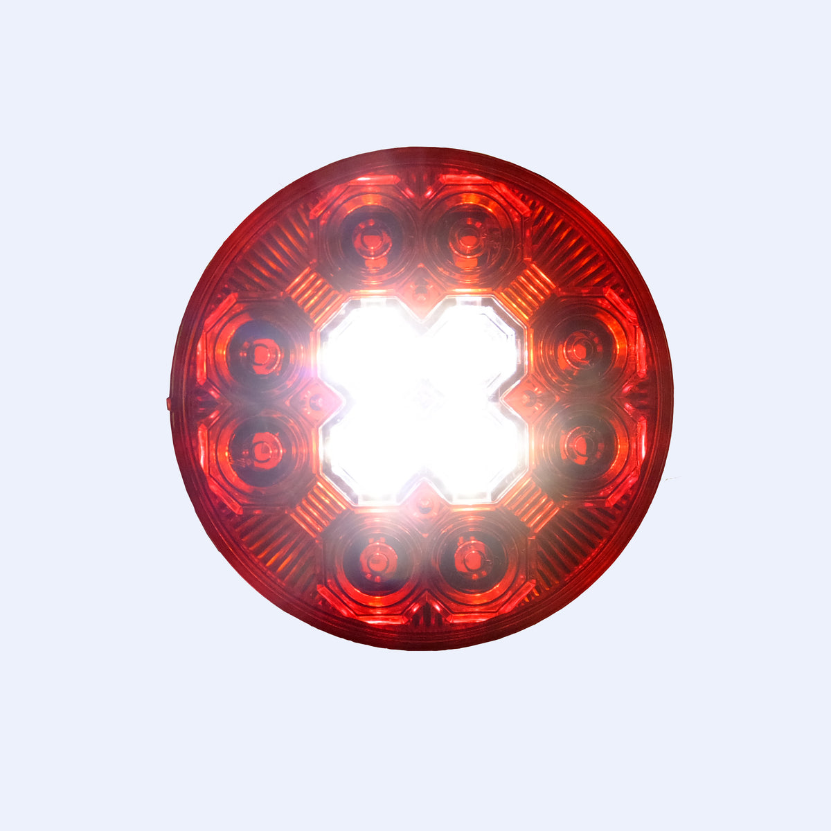 4" Round LED Stop/Tail/Turn and Backup Light - view 2