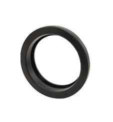 Light Grommet, 4" Round Black Rubber