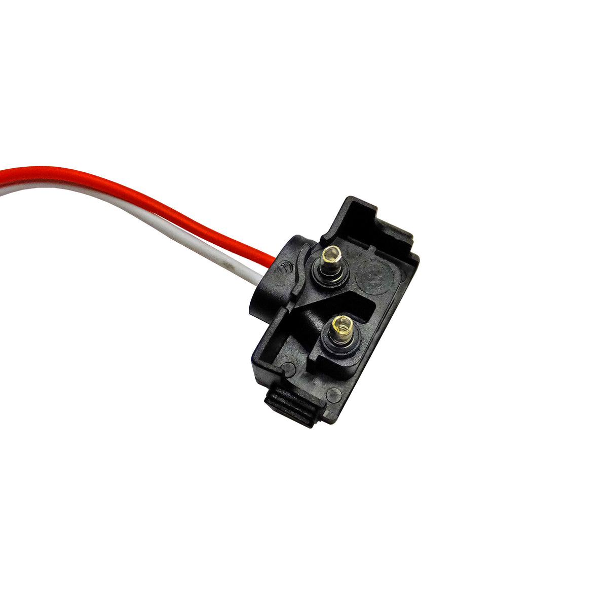 Light Plug, Two Prong For Backup Lights - 90 Degree