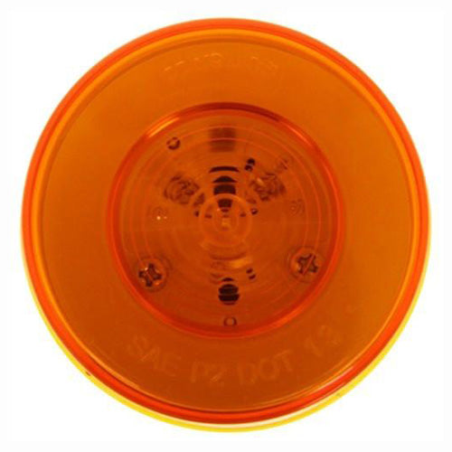 2-1/2" Round LED Clearance/Marker Light - AMBER (9 Diodes)