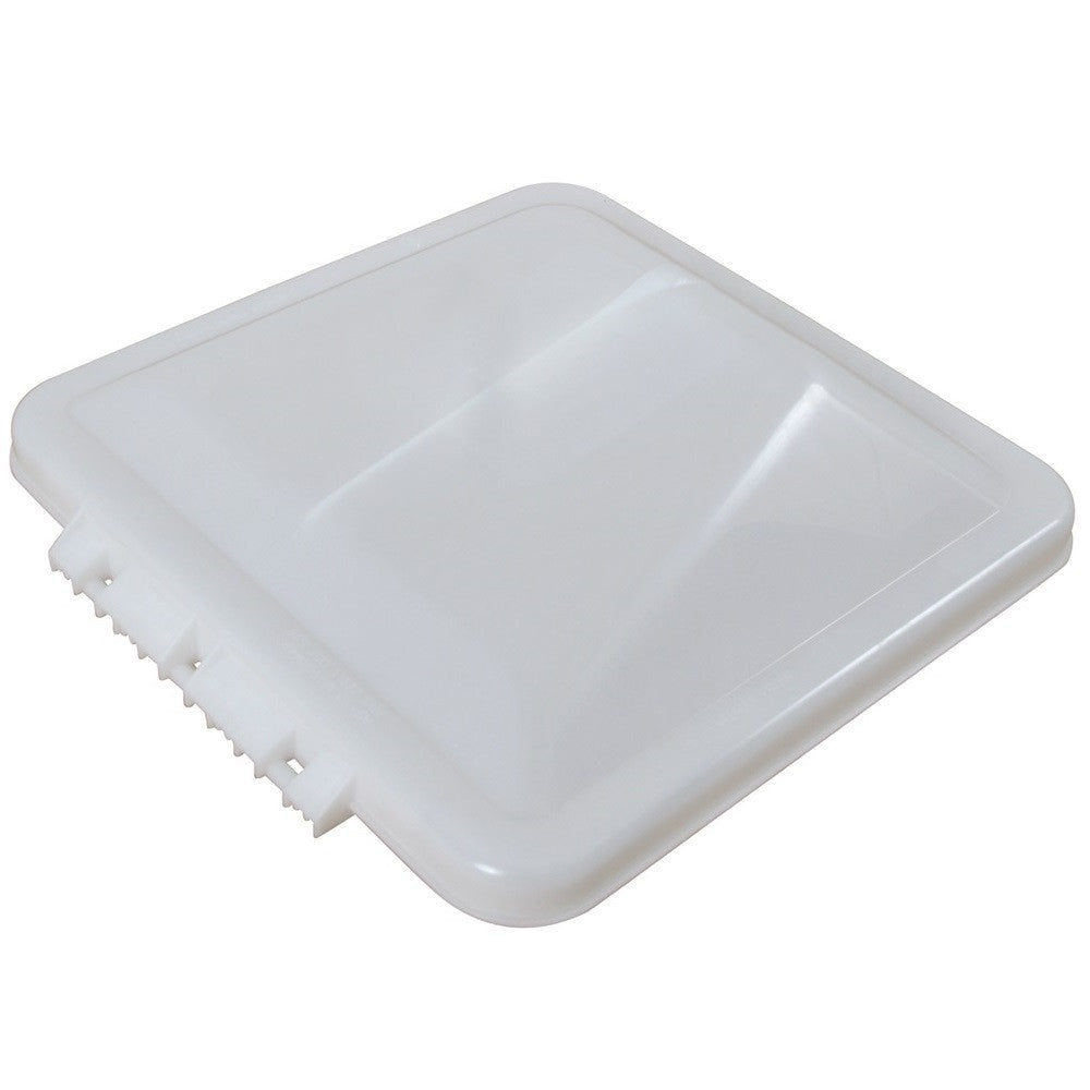 Vent Cover for Ventline Wedge Shaped Trailer Roof Vent - White - view 3