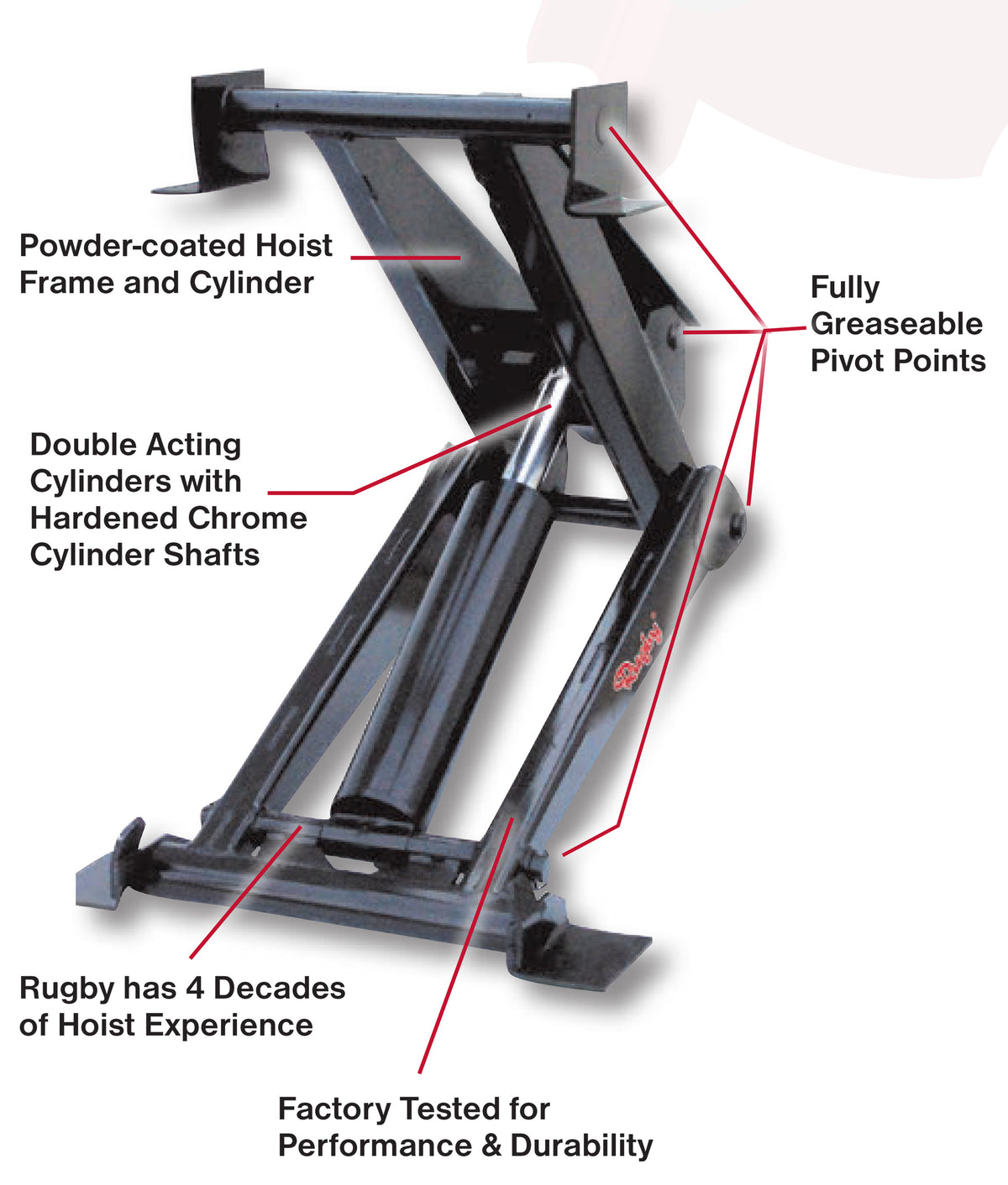 Rugby TR-20 Trailer Hoist - view 2