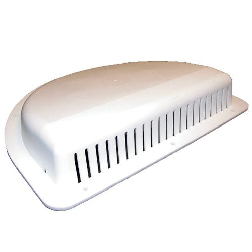 Vent, Exterior Half Moon for 3" Diameter Hole - White