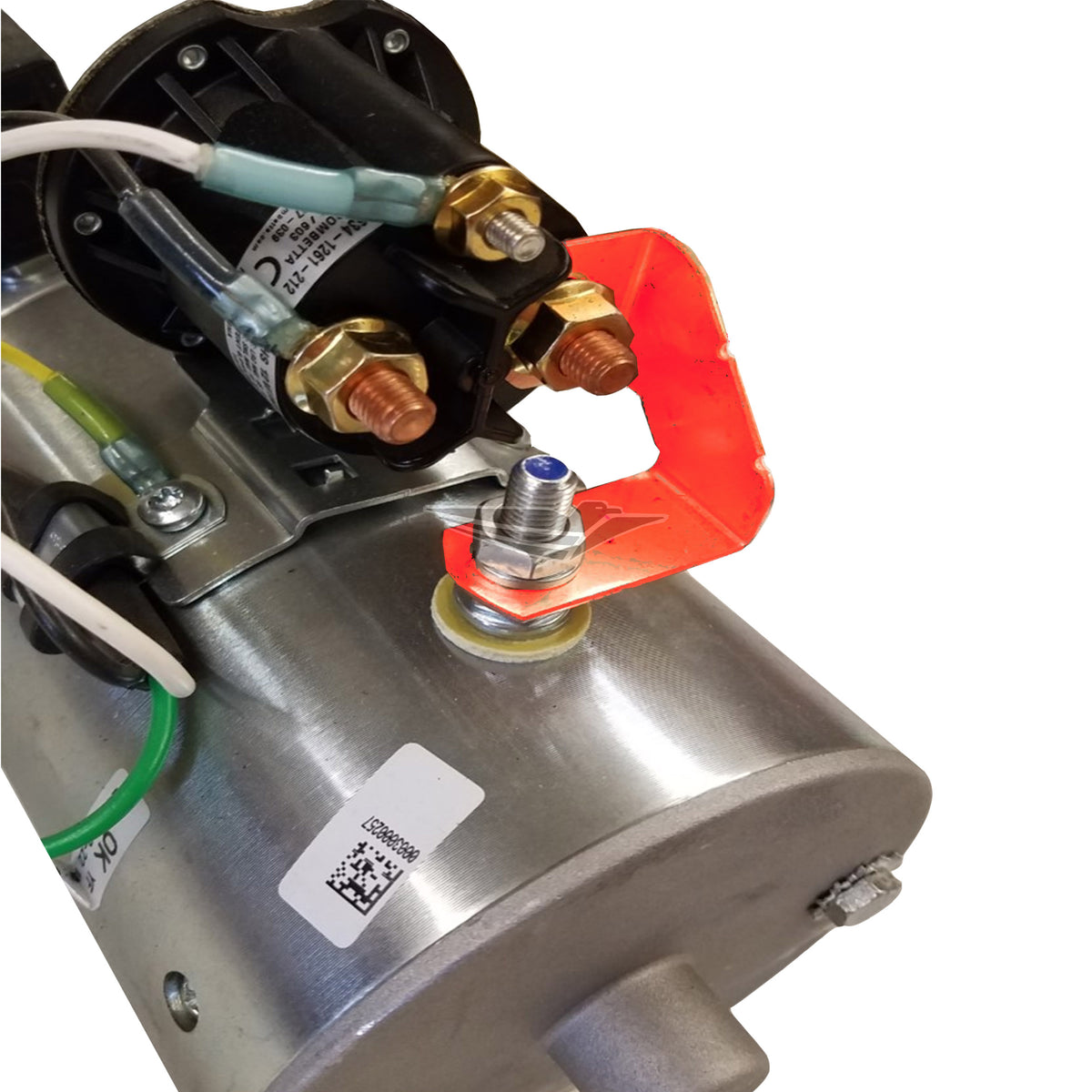Bucher/Monarch Solenoid Ground Strap - view 2