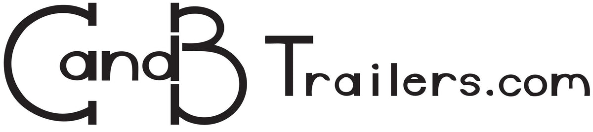 Decal, C and B Trailers - 7" x 27" White