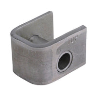 Rear Hanger with Bushing for Single Axle Trailer Suspensions with 1-3/4