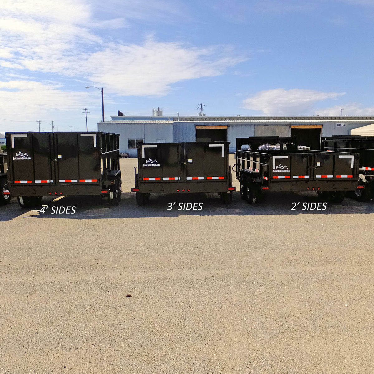Replacement Dump Trailer Door for 7 Foot Wide Trailer