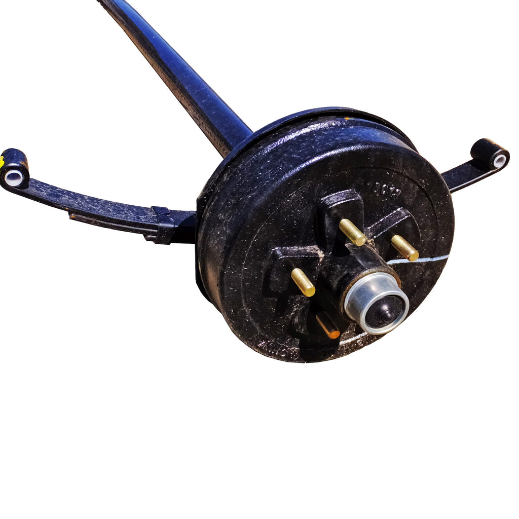 Axle, 3,500 lb. Straight, with Brakes