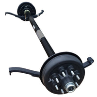 Axle, 7,000 lb. Straight, with Electric Brakes