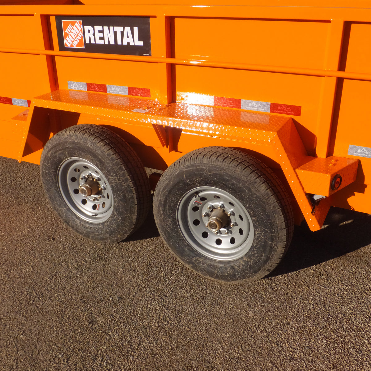 Fender - Tandem Axle, Home Depot 7'x14' Dump, Bolt-on Replacement, DS. - view 2