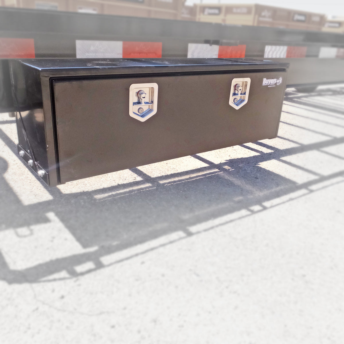 Underbody Box Mounting Brackets - 10" I-beam Frame